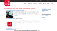 Desktop Screenshot of blogs.staffs.ac.uk