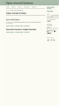 Mobile Screenshot of journals.staffs.ac.uk